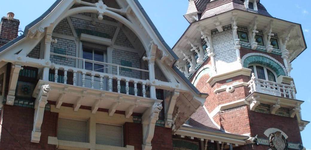 "Les grandes villas de l'avenue de l'Hippodrome" à pied