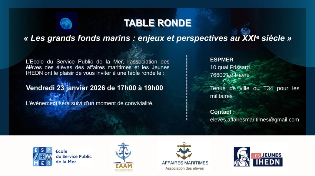 Les grands fonds marins : enjeux et perspectives au XXIème siècle 