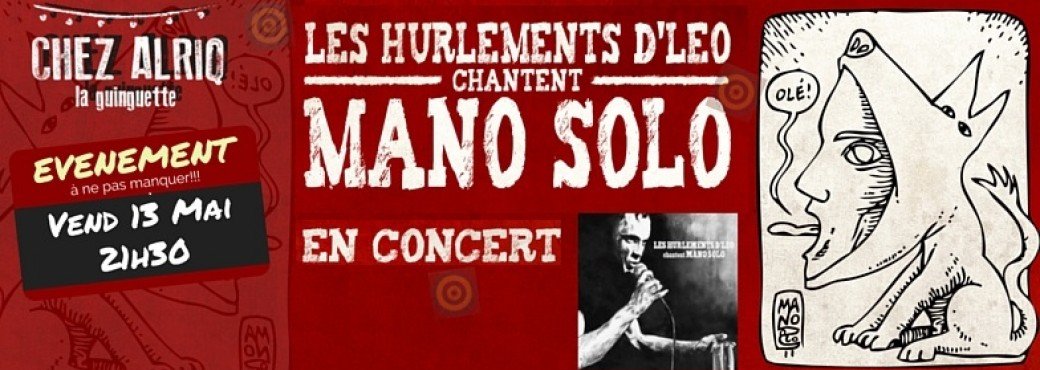 Les Hurlements d'Léo "chantent Mano Solo"