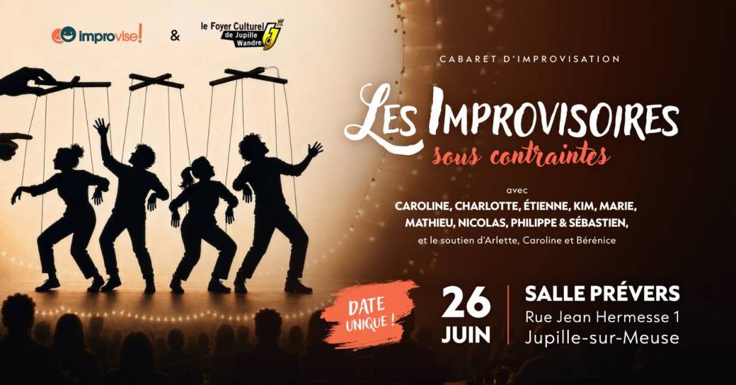 Les Improvisoires sous contraintes- Spectacle d'impro