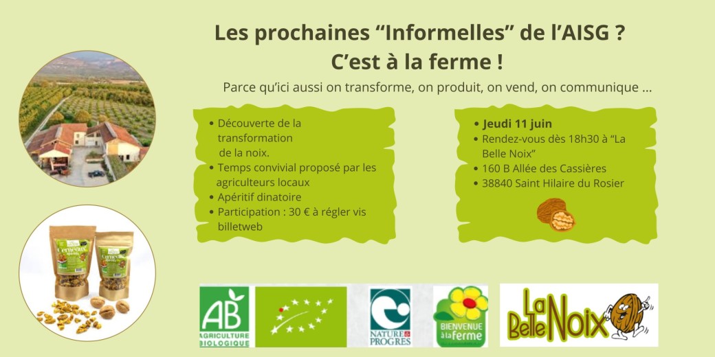 "Les Informelles de juin" à la ferme
