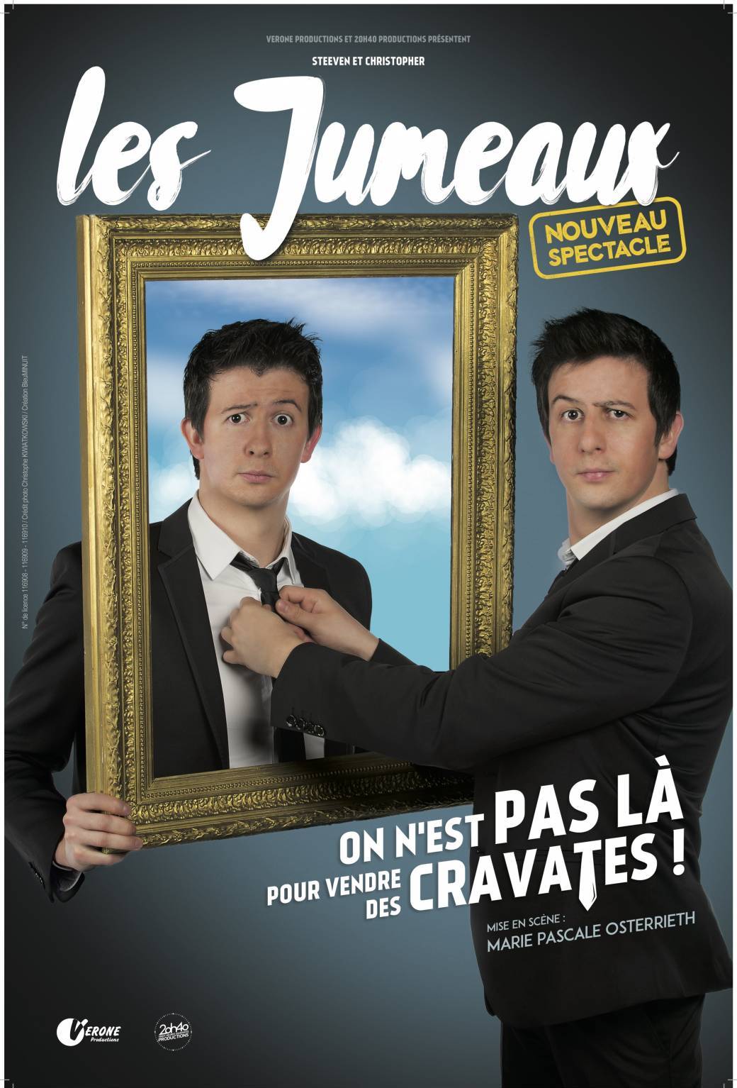 "On est pas là pour vendre des cravates" avec les Jumeaux