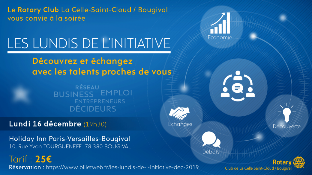 LES LUNDIS DE L’INITIATIVE (Dec 2019)