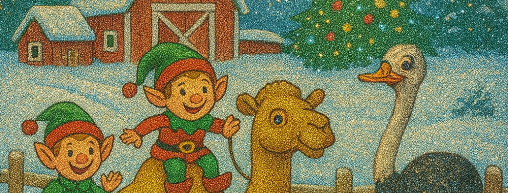 Les lutins farceurs au Camélus,  une grande  aventure ( à partir de 2 ans)