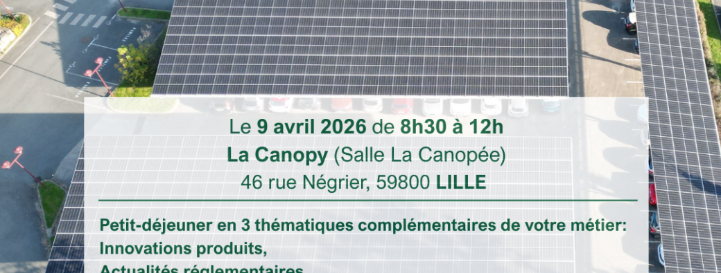 Les Matinales Faradae & co - Edition Lille 2026