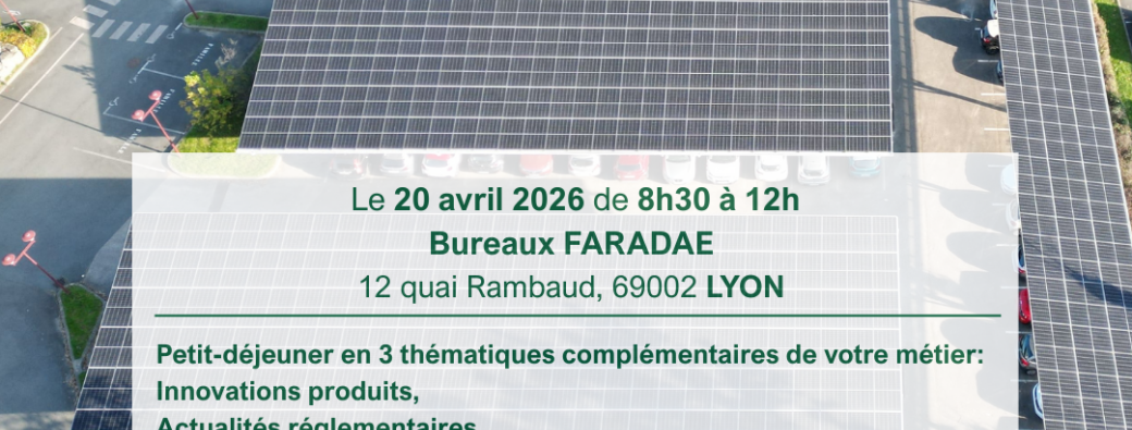 Les Matinales Faradae & co - Edition Lyon 2026