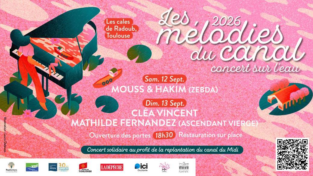 Les Mélodies du canal 3e édition, le concert solidaire sur l'eau 2026