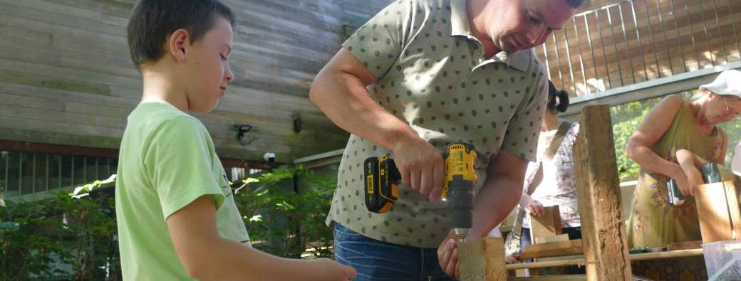 Les mercredis de la débrouille #4 Fabrication d’un gîte à insectes 
