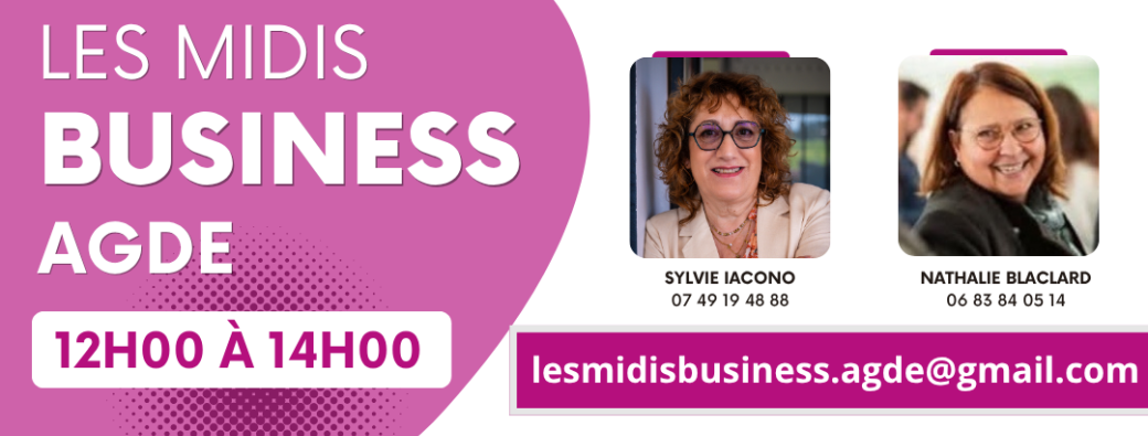 Les midis-Business Agde - réunion du 15 janvier 2026