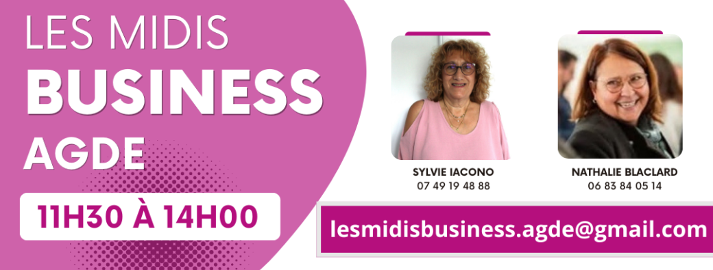 Les midis-Business Agde - réunion du 18 septembre 2025