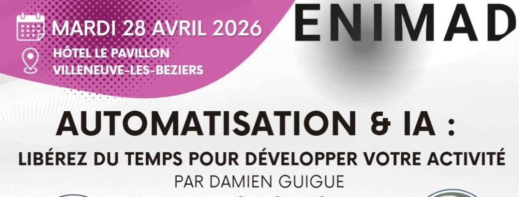Les Midis Business Béziers Méditerranée réunion du 28 avril 2026 "Automatisation & IA"