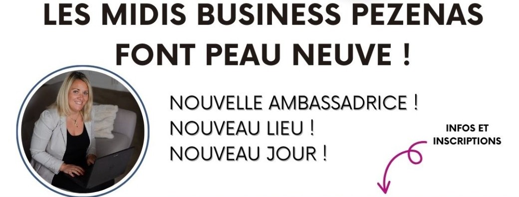 Les Midis Business Pézenas Réunion du mardi 23 septembre 2025