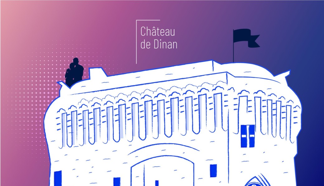 Les Minutes Bleues - Points de vue sur le Château de Dinan