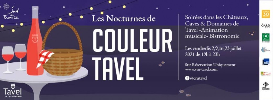 Les Nocturnes de Couleur Tavel à la Cave des Vignerons de Tavel & Lirac