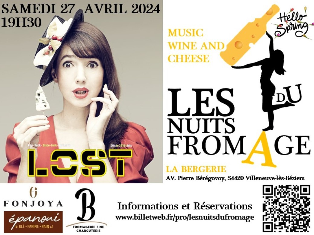 Les Nuits du Fromage #16 "Hello Spring !" Samedi 27 Avril 2024