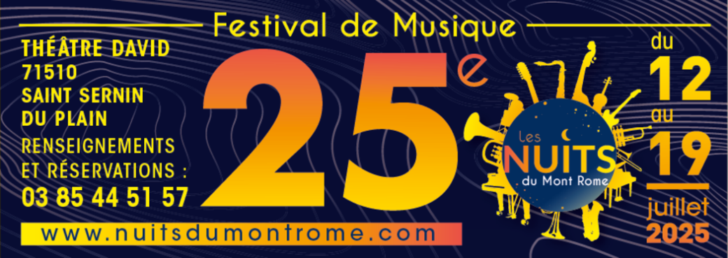 Les nuits du mont Rome 2025