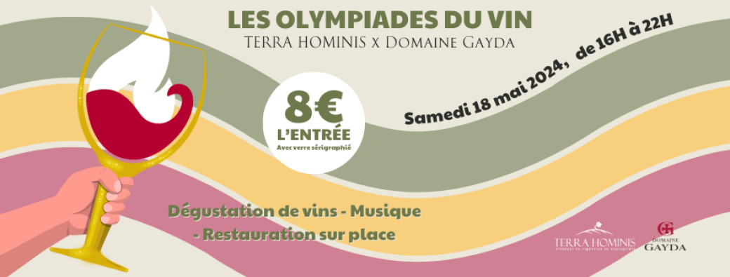 Les Olympiades du Vin - Fête des Vignobles Terra Hominis