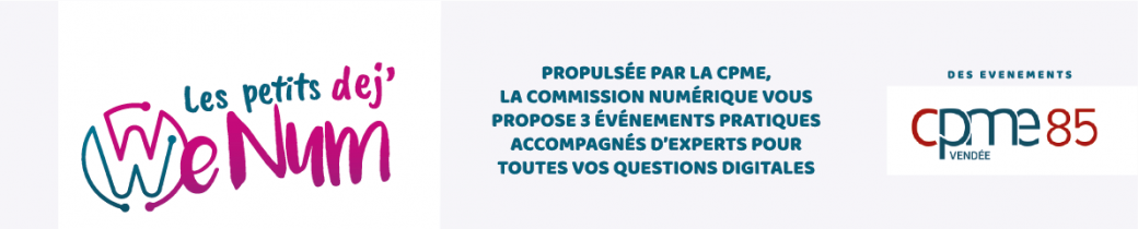 Les petits déj' WeNum
