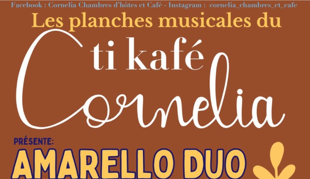 Les planches musicales du ti kafé Cornelia de Bruniquel - 13 août 2025