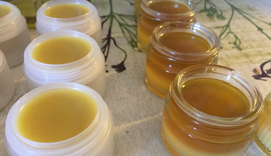 Les plantes de la peau et atelier baume apaisant nourrissant