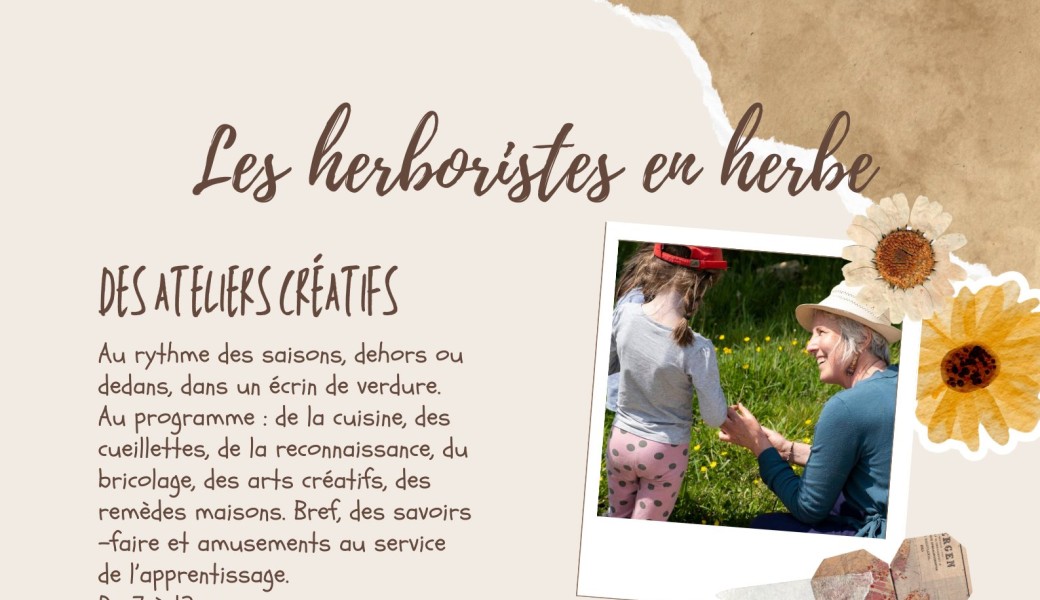 Les p'tit-e-s herboristes en herbe