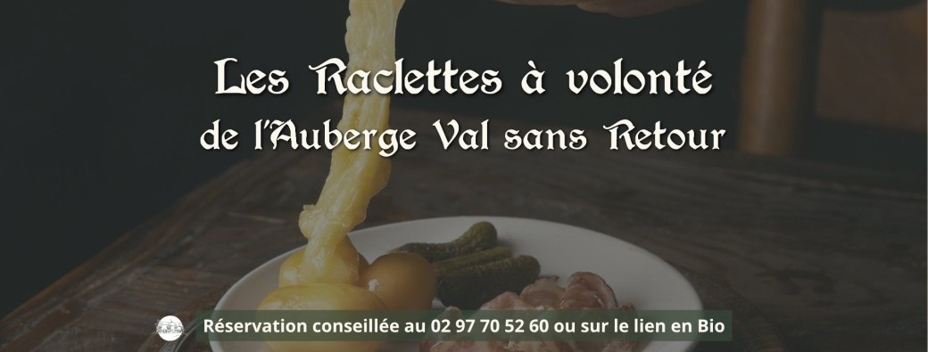 Les Raclettes à volonté de L'Auberge 14/11/2026