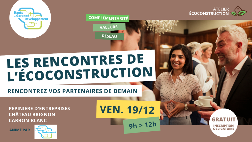 Les rencontres de l’écoconstruction