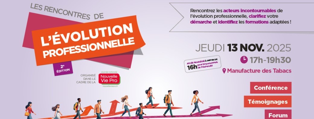 Les rencontres de l'évolution professionnelle 2025