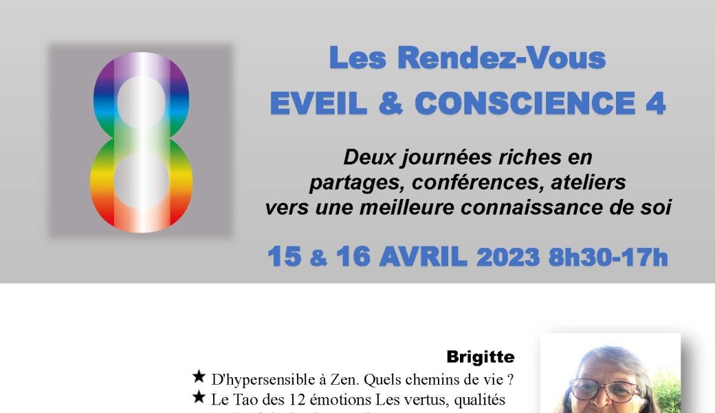 Les rendez-vous Eveil & Conscience 4