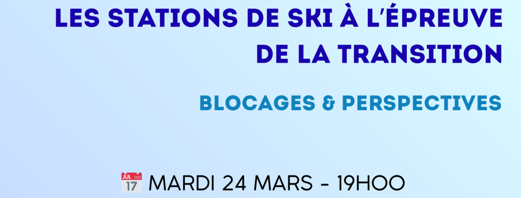 Les stations de Ski face à l’épreuve de la Transition