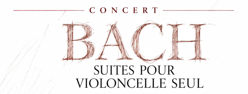 Suites de Bach, récital pour violoncelle seul