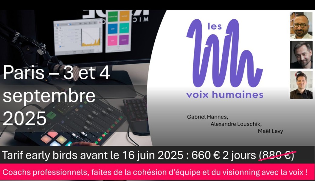 Les Voix Humaines : faites de la voix une cohésion et une vision d'équipe forte