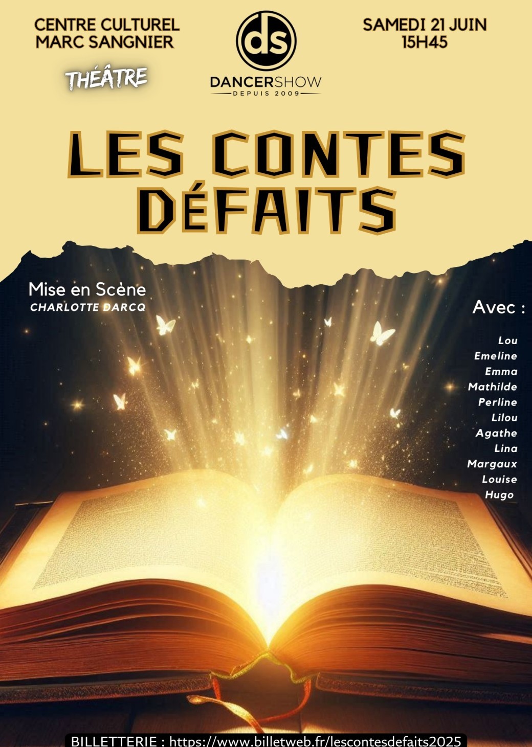 DS - Spectacle "LES CONTES DÉFAITS"