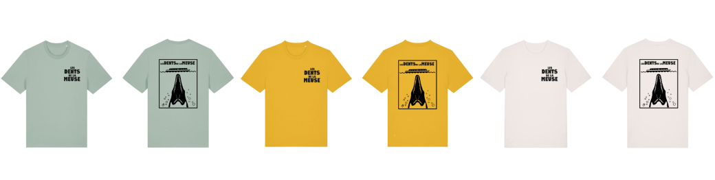 Pré-commande - T-shirt "Les Dents de la Meuse"