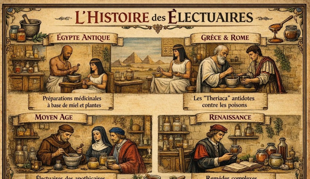 L'histoire des électuaires: de Mithridate à la Renaissance