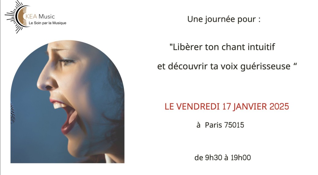 Libère ton chant intuitif, et découvre ta voix guérisseuse 