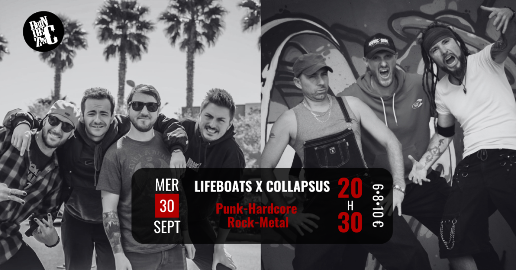 Lifeboats (Punk-Hardcore) x Collapsus (Rock-Metal)