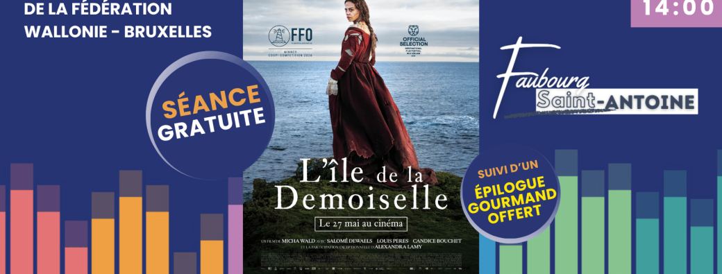 L'île de la demoiselle | Séance gratuite | Fête de la Fédération Wallonie-Bruxelles