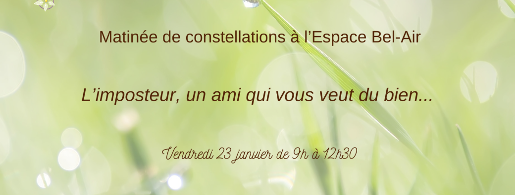 L'imposteur, un ami qui vous veut du bien