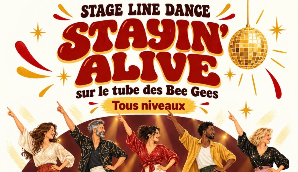 Line Dance — Stayin' Alive (Bee Gees)