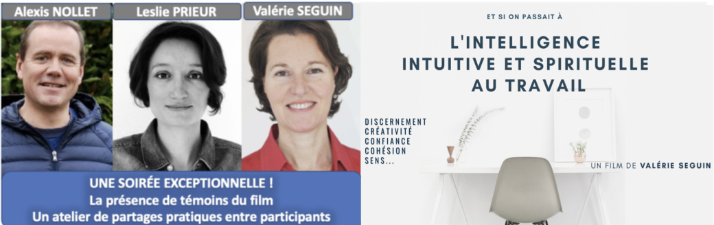 L'intelligence intuitive et spirituelle au Travail