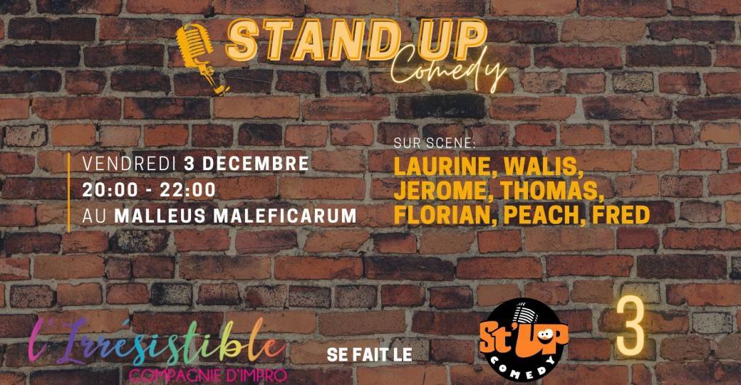 L'Irrésistible se fait le St'Up 3
