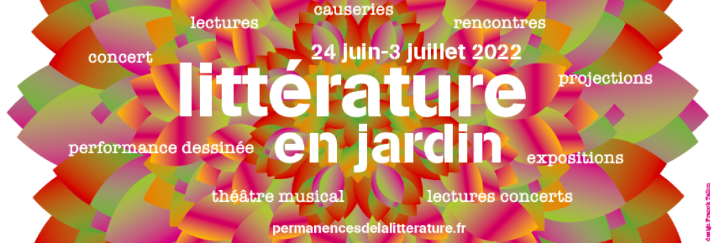 Littérature en jardin 2022