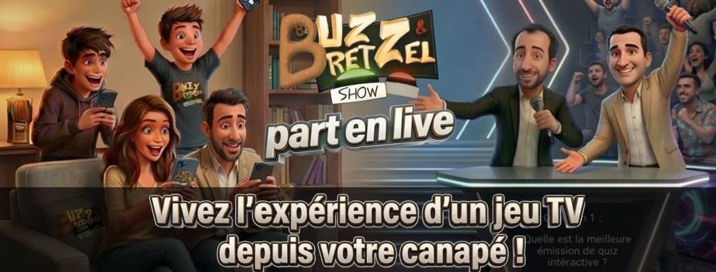 Live Buzz and Bretzel Show - session Compétition - 5 €