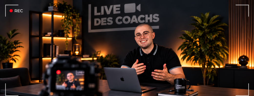 Live des coachs : 1 lead par jour contre 8 clients/mois (pré réservation)
