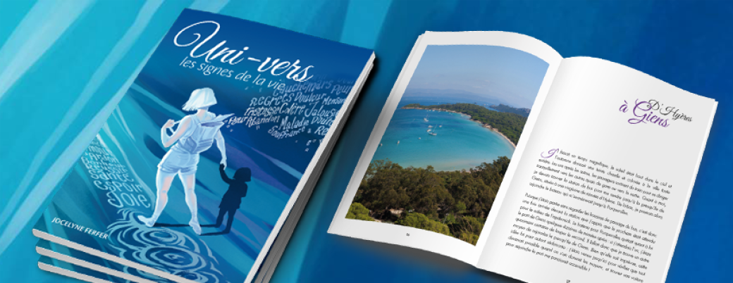 Livre "Uni-vers les signes de la vie" par Jocelyne Ferfer Livre "Uni-vers les signes de la vie" par Jocelyne Ferfer