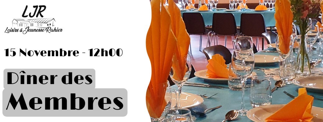 Dîner des membres