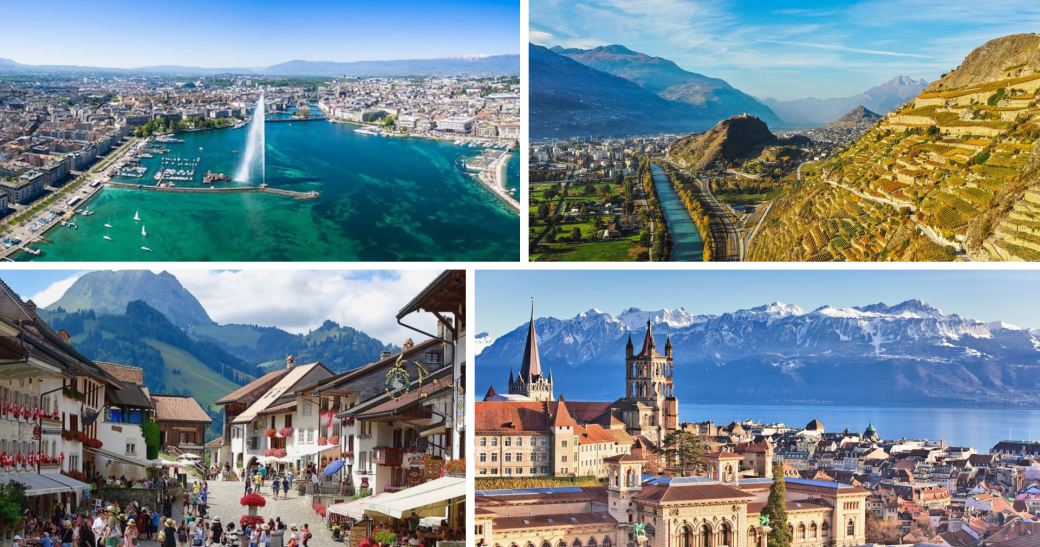 Long weekend en Suisse : Gruyères, Lausanne, Sion & Genève ※ 29 avril - 1 mai