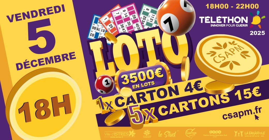 LOTOTHON 2025 - Ensemble, soutenons le TÉLÉTHON 2025