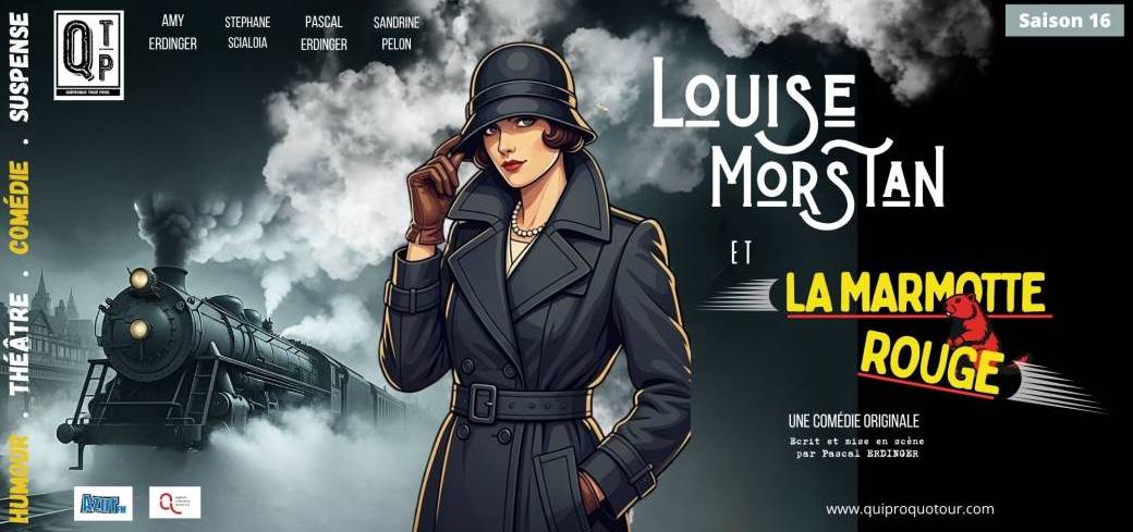Louise Morstan et la Marmotte Rouge à Arc les Gray